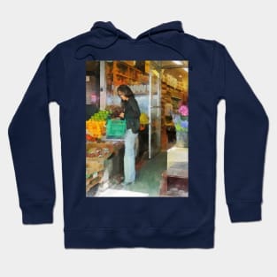 Hoboken NJ - Buying Fresh Fruit Hoodie